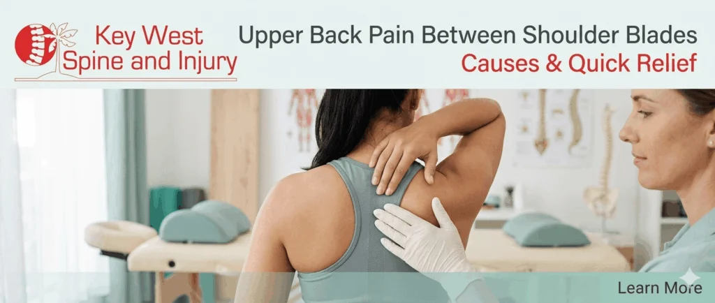 Upper Back Pain Between Shoulder Blades Causes & Quick Relief